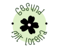 logo magasin boutique cosmétique maquillage illustration fleur nature rond vert rose rouge